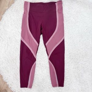 Lululemon Wild Twist 7/8 Tight 25” Red Pink